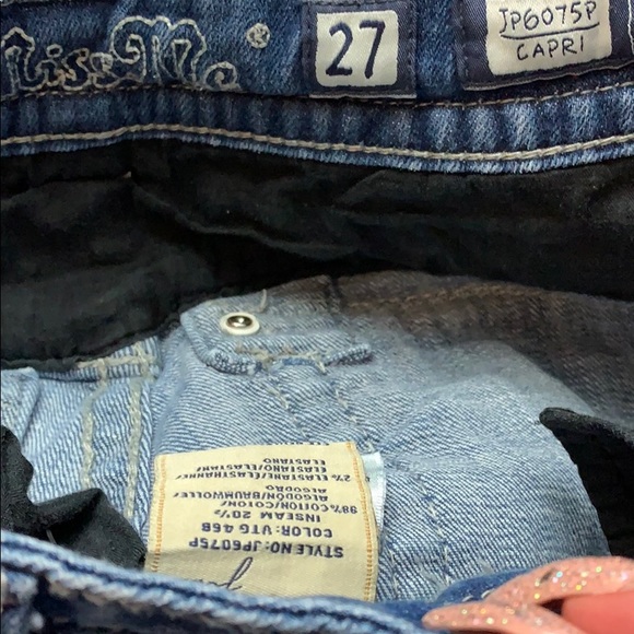 Miss Me Capri Jeans size 27 **see pics - Picture 5 of 8